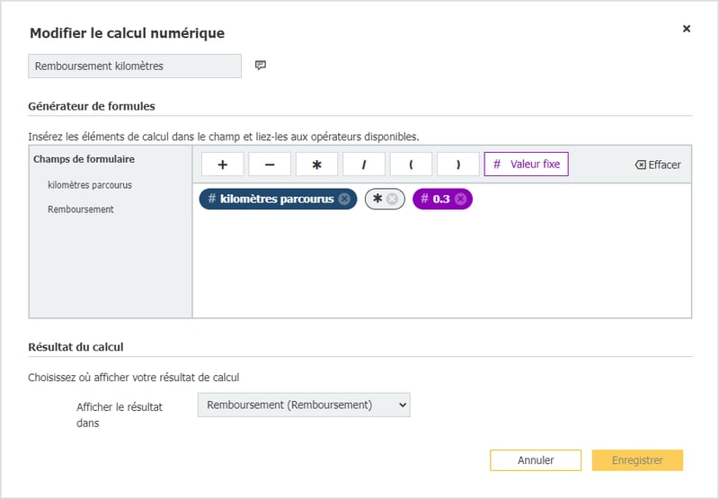Formeleditor mit Rahmen FR